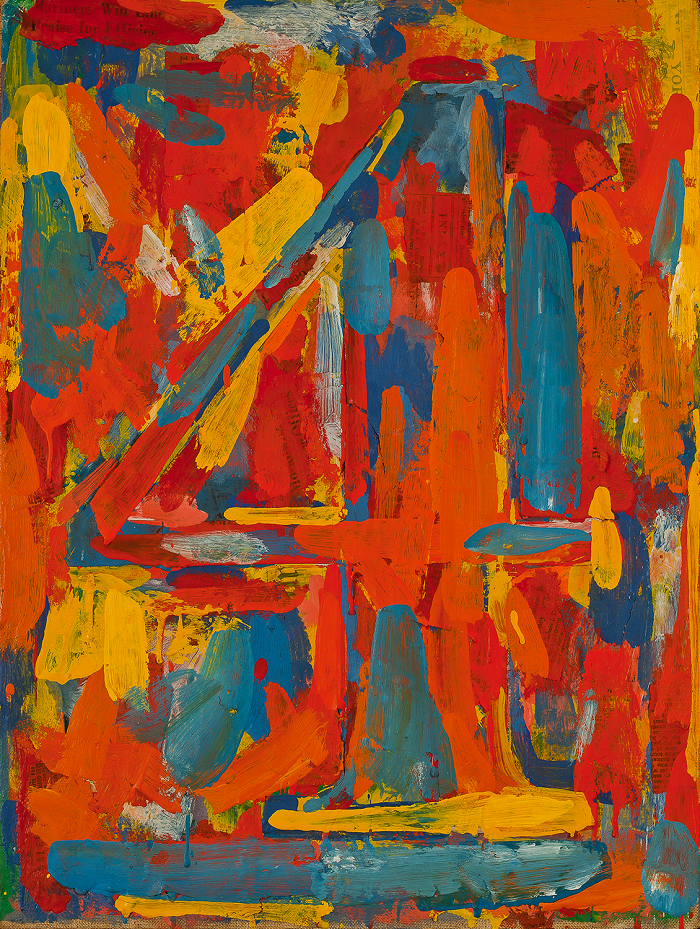 jasper johns chicago figure four